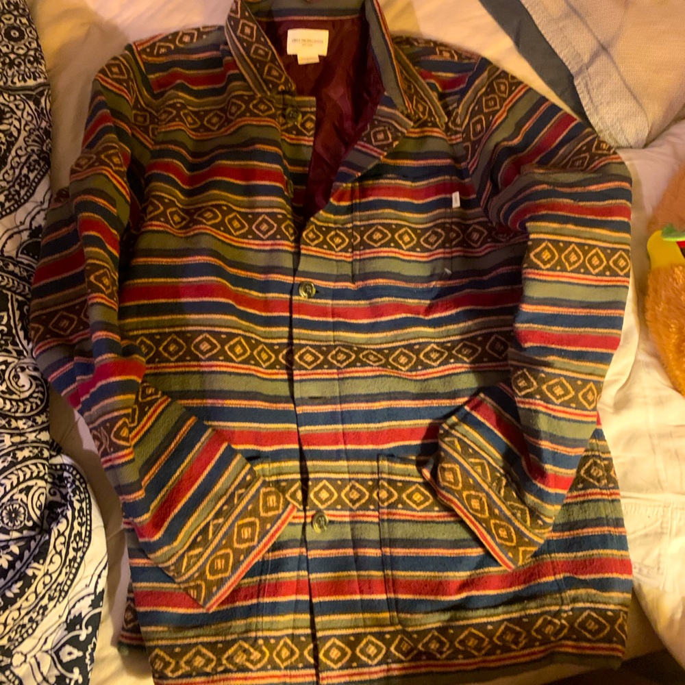 Retro Tribal Stoner Hipster Bohemian Striped Pendleton By OBEY